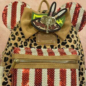 Disney Minnie Mouse Main Attraction Jungle Cruise Loungefly Backpack
